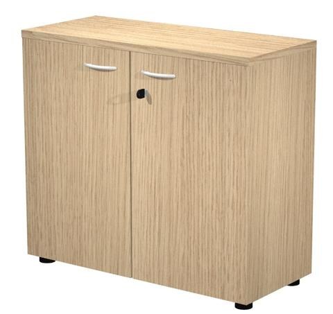 [030PM-C] ARTEXPORT ARMARIO BAJO PRESTO CON PUERTAS 1 ESTANTE 22MM REGULABLE CON TRASERA ROBLE