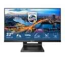 B Line 222B1TC/00 pantalla para PC 54,6 cm (21.5") 1920 x 1080 Pixeles Full HD LED Pantalla táctil Negro