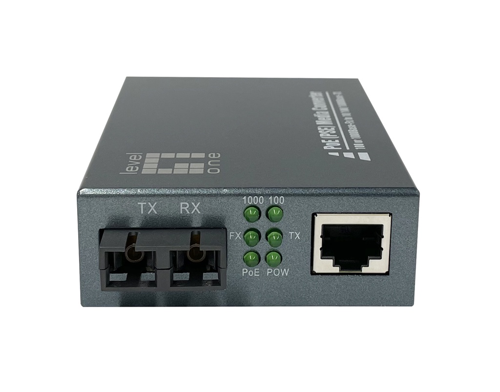 [GVT-2014] GVT-2014 convertidor de medio 1000 Mbit/s 1310 nm Monomodo Gris