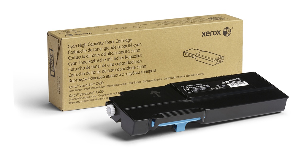 [106R03518] VersaLink C400/C405 cartucho de tóner cian de alta capacidad (4800 páginas)