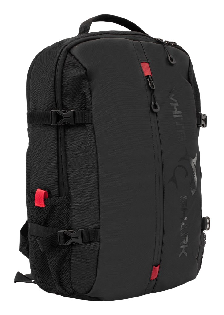 [TROOPER] TROOPER mochila Mochila informal Negro, Rojo Poliéster