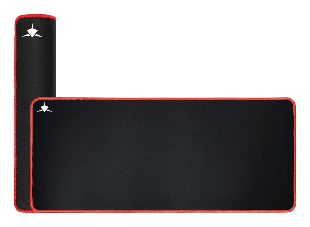 [RED-KNIGHT-XL] RED KNIGHT XL Alfombrilla de ratón para juegos Negro, Rojo