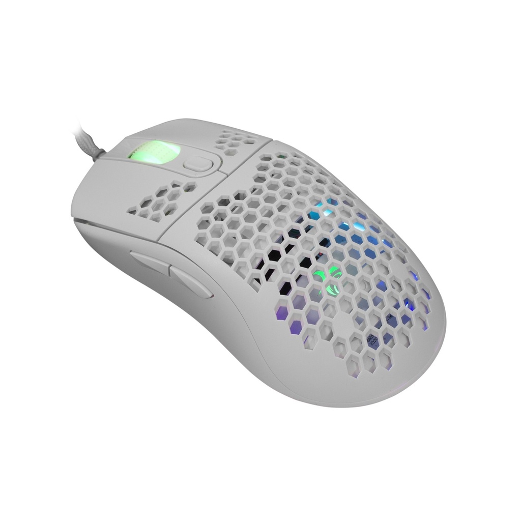 [GALAHAD-W] GALAHAD White ratón Juego Ambidextro USB tipo A Óptico 7200 DPI