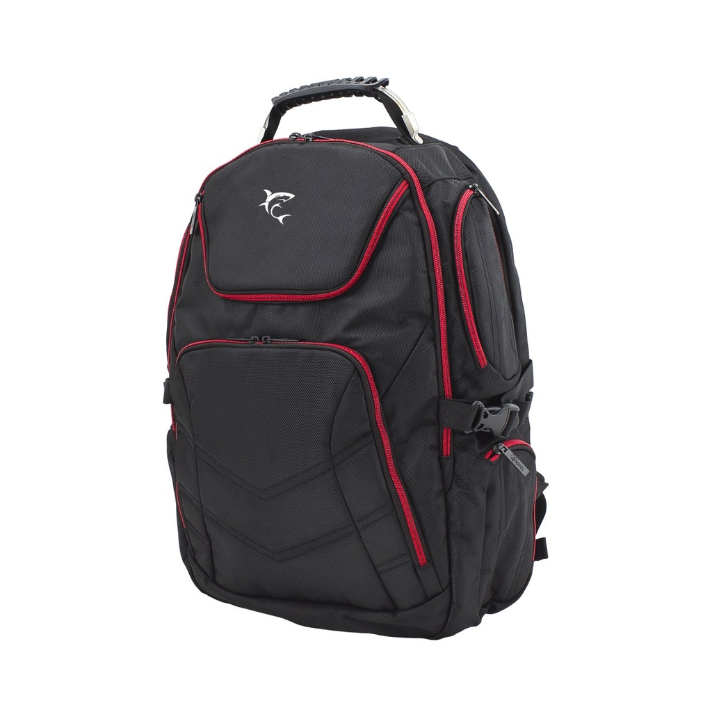 [GBP-002] Dark Nomad mochila Mochila deportiva Negro, Rojo Poliéster