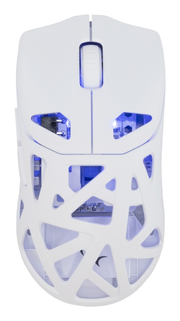 [DAGONET-W] DAGONET ratón Juego Ambidextro Bluetooth Óptico 12000 DPI