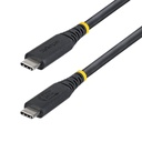 Cable USB4 de 1m USB-C - Cable USB Tipo C - Cable DP 2.1 - DP40 - Certificado USB-IF - Compatible con Thunderbolt 4 40Gbps - 8K60Hz/4K240Hz - PD de 240W - Recubrimiento de TPE - Negro