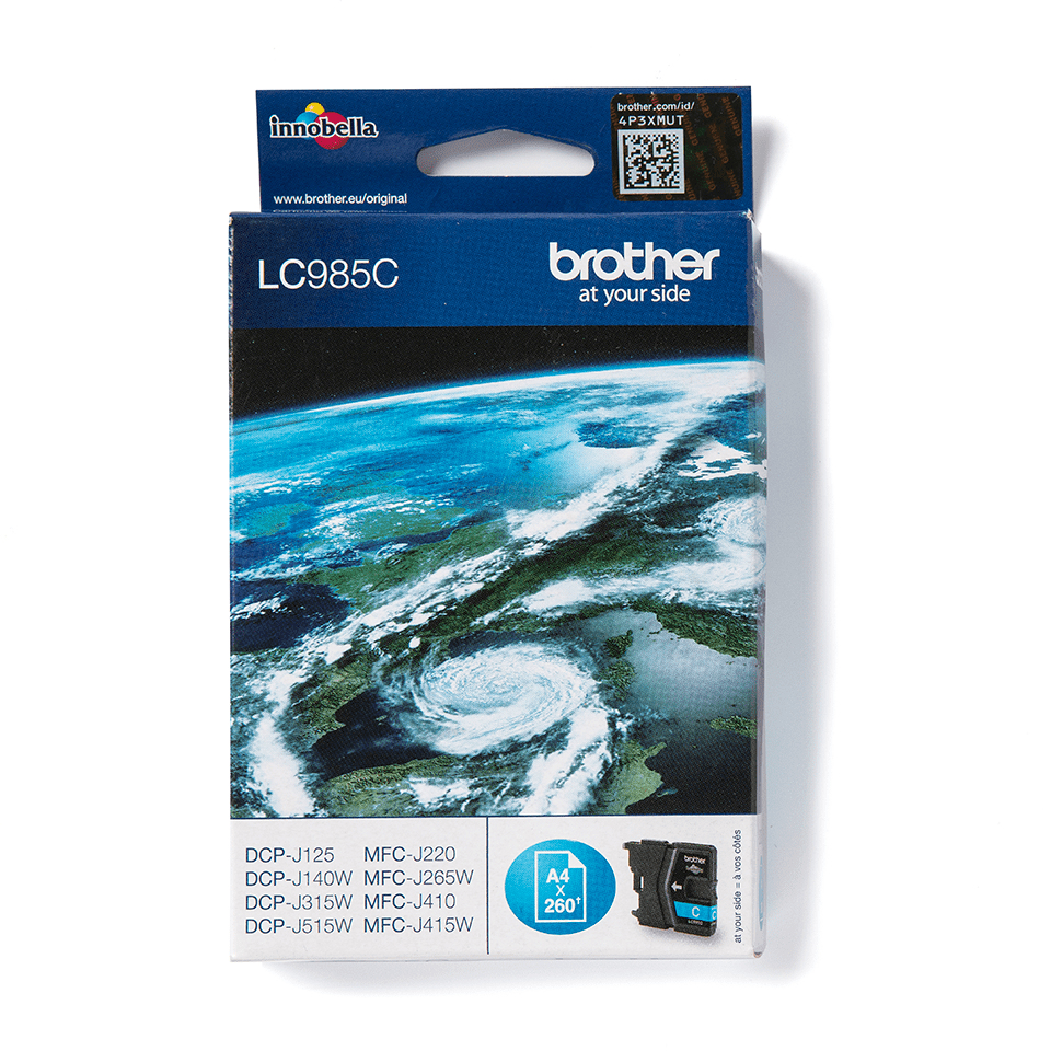 [LC985C] LC985C cartucho de tinta 1 pieza(s) Original Cian