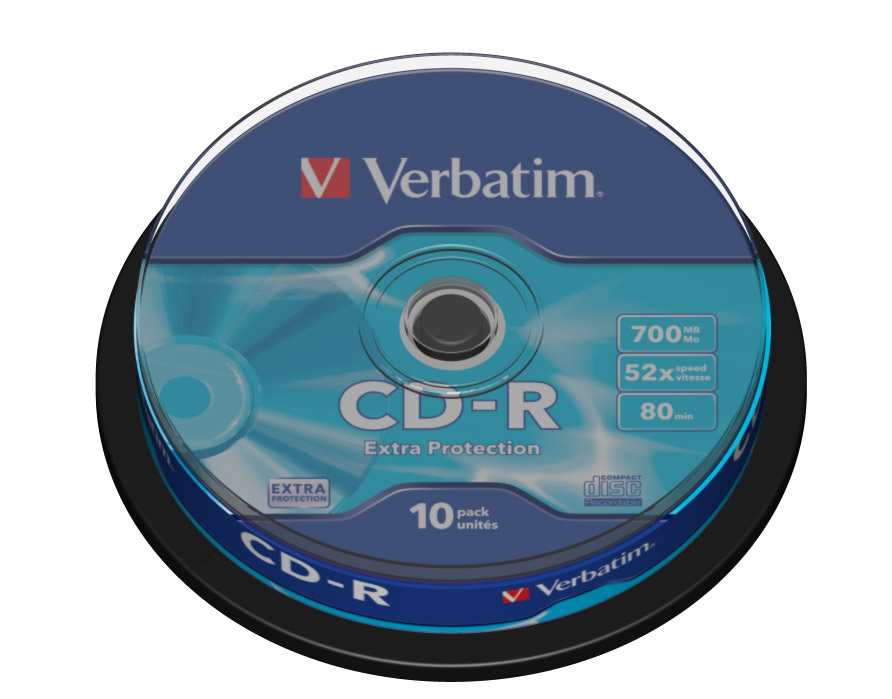 [43437] CD-R Extra Protection 700 MB 52x 10 pieza(s)