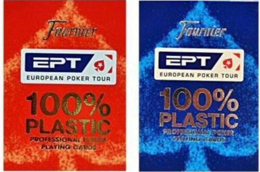 [10018440] Baraja de poker 100% plastico fournier estuche carton surtidos