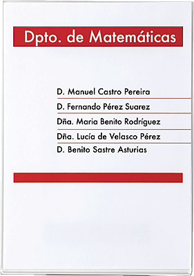 ARC ROTULO TEXTO ADHESIVO A5 6155