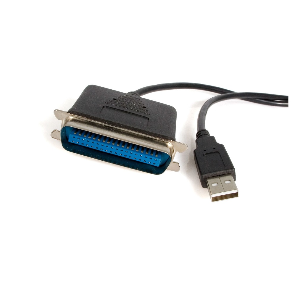 [ICUSB1284] Cable de 1,8m Adaptador de Impresora Paralelo Centronics a USB A