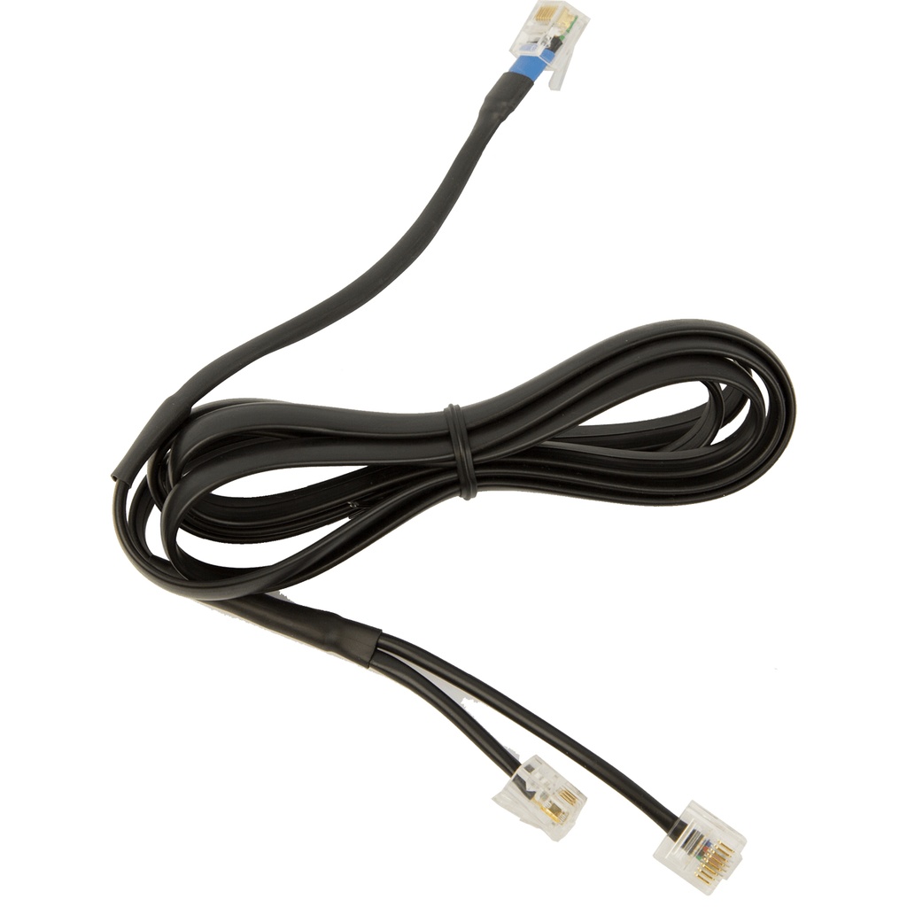 14201-10 cable telefónico Negro