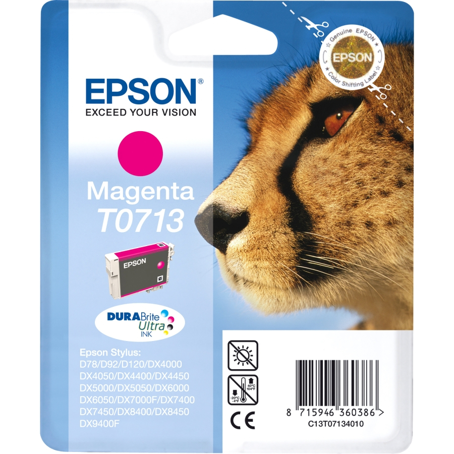 Cartucho T0713 magenta