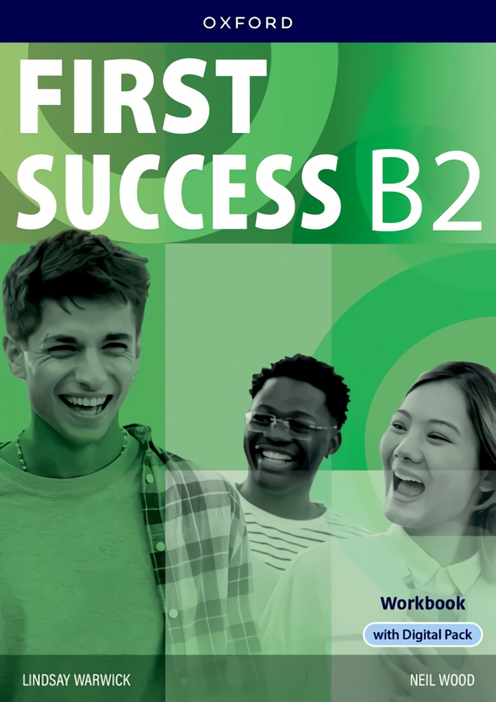 First success B2 workbook+digital pack+online practice 2025