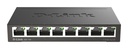 DGS-108 switch No administrado L2 Gigabit Ethernet (10/100/1000) Escritorio Negro