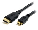 Cable HDMI de alta velocidad con Ethernet 2m - HDMI a Mini HDMI - Macho a Macho