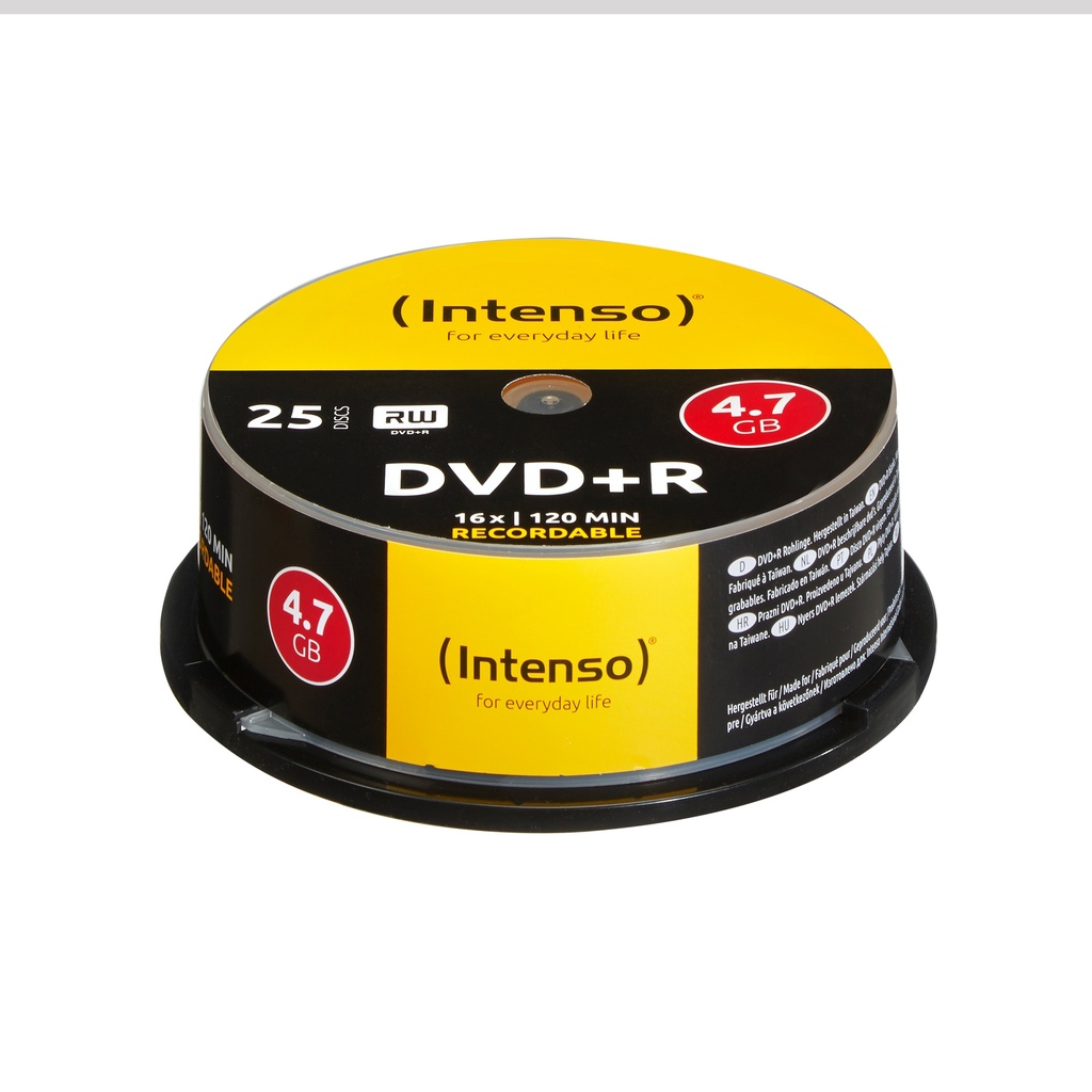[4111154] DVD+R 4.7GB, 16x 4,7 GB 25 pieza(s)