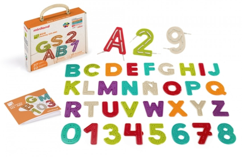 [32158] JUEGO ED.MINILAND ECO ACTIVITY 123 ABC