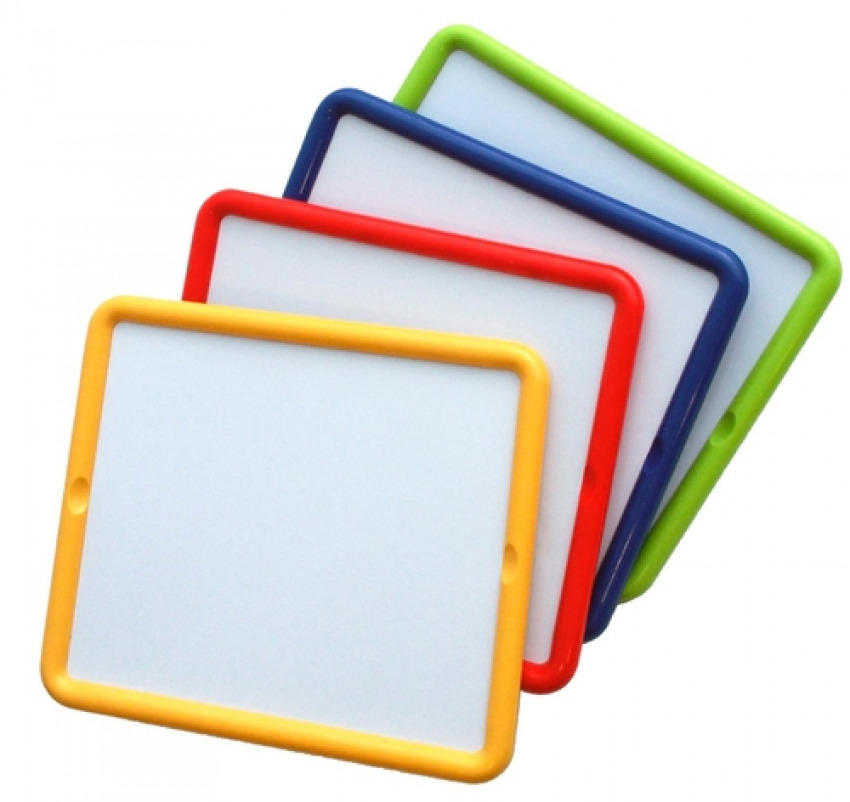 [97930] SET DE 4 PIZARRAS 30x 26cm  DOS CARAS