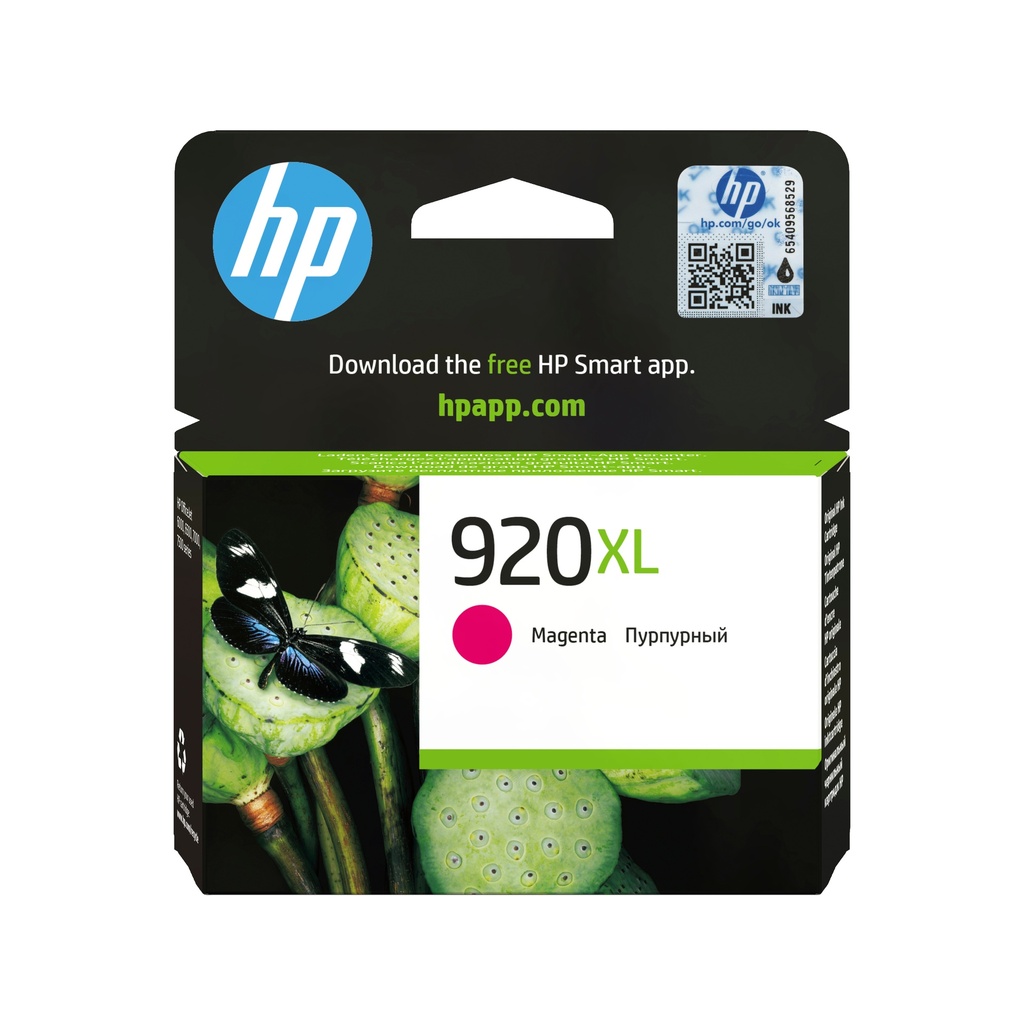 Cartucho de tinta original 920XL de alta capacidad magenta