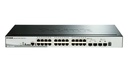 DGS-1510-28P switch Gestionado L3 Gigabit Ethernet (10/100/1000) Energía sobre Ethernet (PoE) Negro