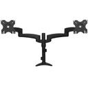 Soporte con Brazos Articulados para Dos Monitores