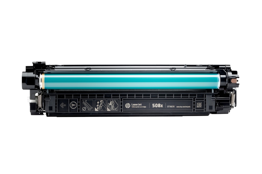 Cartucho de tóner original LaserJet 508X amarillo de alta capacidad