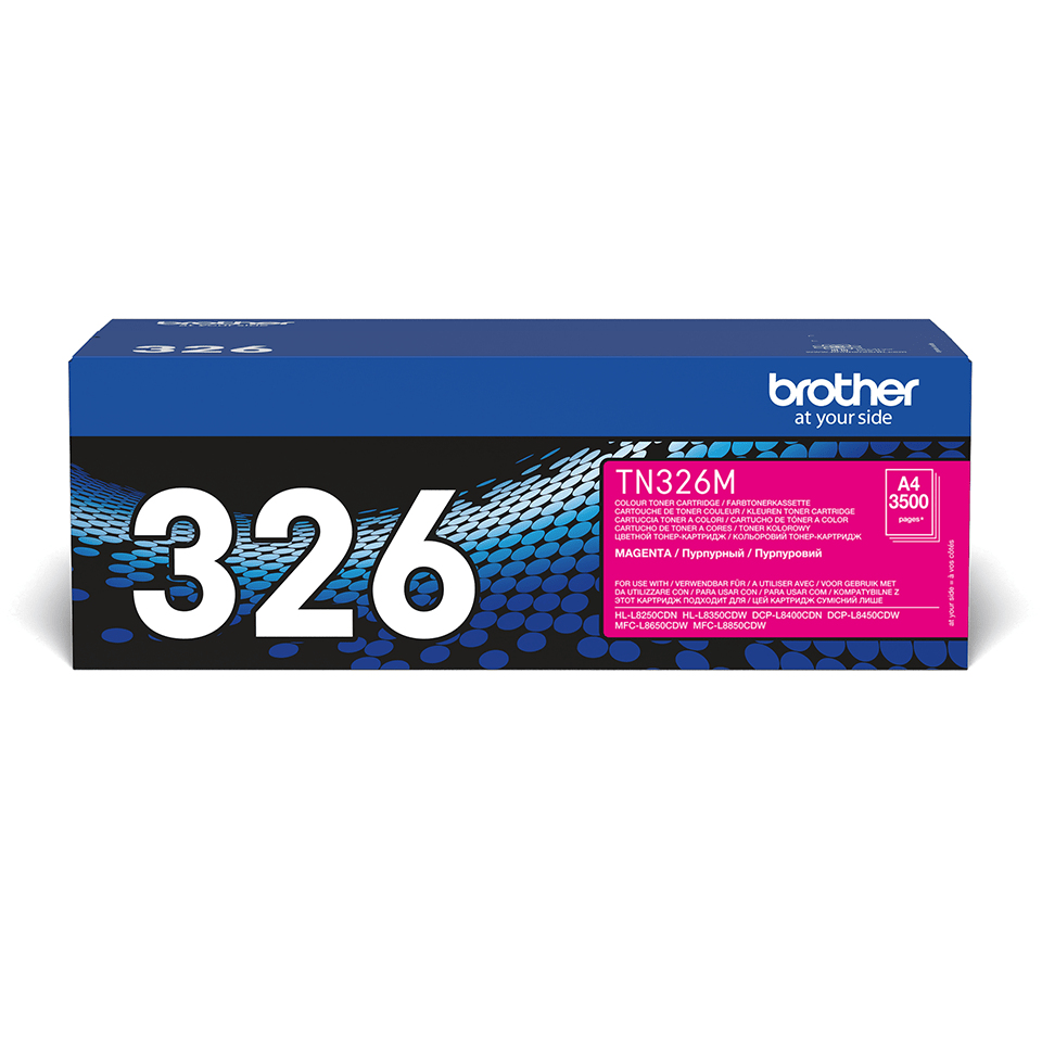TN-326M cartucho de tóner 1 pieza(s) Original Magenta