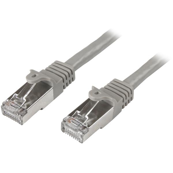 Cable de 5m de Red Cat6 Ethernet Gigabit Blindado SFTP - Gris