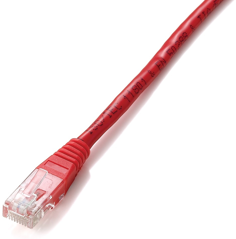 825420 cable de red Rojo 1 m Cat5e U/UTP (UTP)