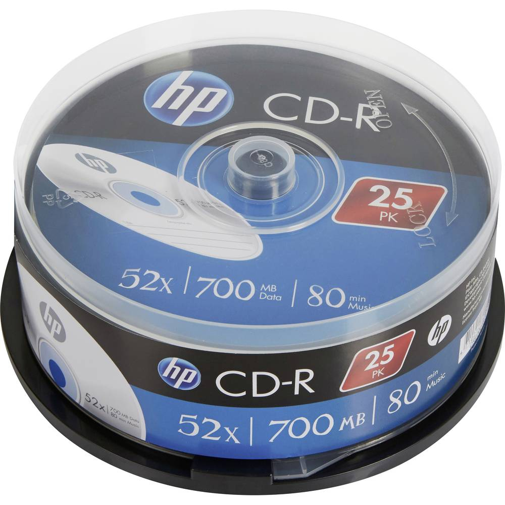 [CRE00015] CRE00015 CD en blanco CD-R 700 MB 52x 25 pieza(s)