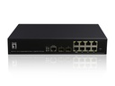 GEP-1061 switch Gestionado L2 Gigabit Ethernet (10/100/1000) Energía sobre Ethernet (PoE) Negro
