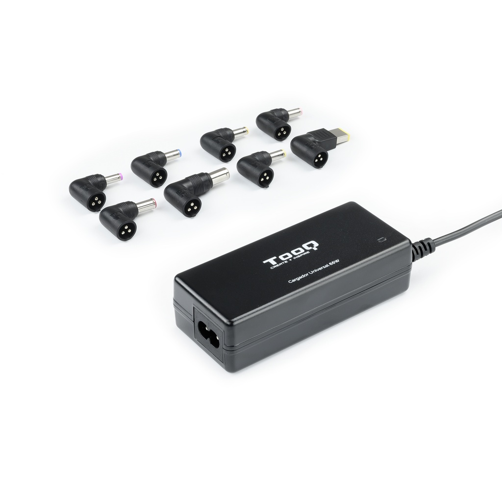 TQLC-65BS02AT adaptador e inversor de corriente Interior 65 W Negro