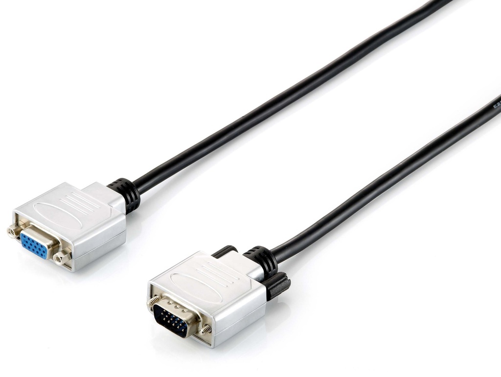 [118851] 118851 cable VGA 3 m VGA (D-Sub) Negro, Plata