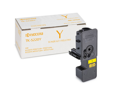 TK-5220Y cartucho de tóner 1 pieza(s) Original Amarillo