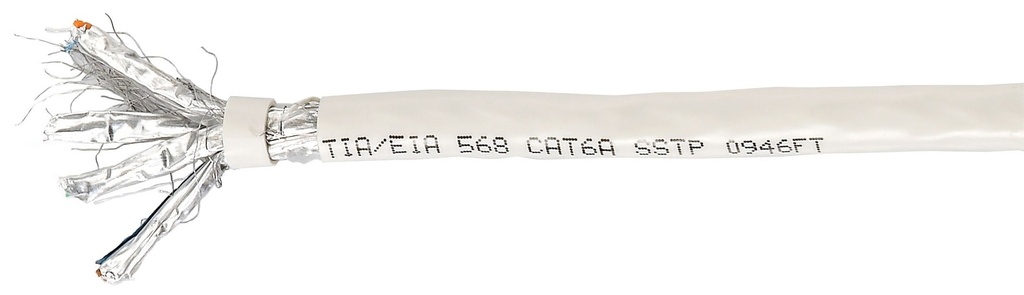 401491 cable de red Beige 100 m Cat6a S/FTP (S-STP)