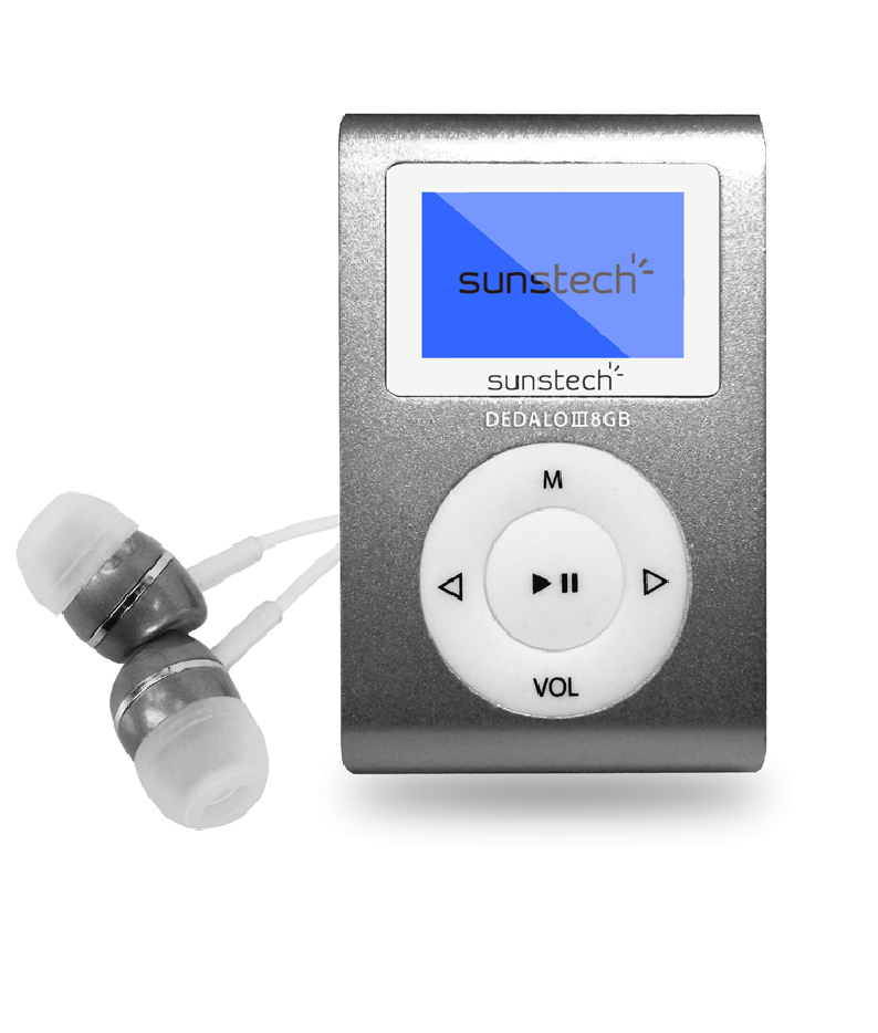 [DEDALOIII8GBGY] MP3 Dedalo II 8Gb micro USB Reproductor de MP3 Gris