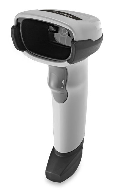 DS2208 Lector de códigos de barras portátil 1D/2D LED Negro, Blanco