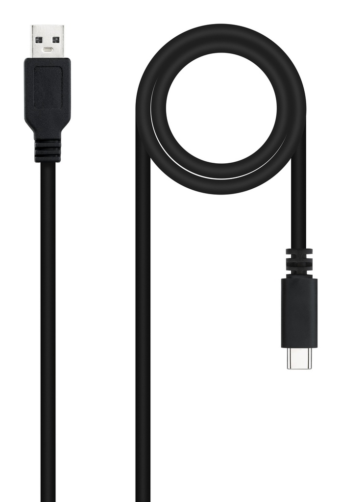USB 2.0, 1m cable USB USB C USB A Negro