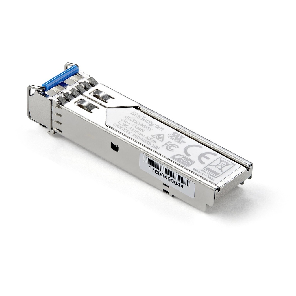 [GLCEXSMDST] Módulo Transceptor SFP Compatible con GLC-EX-SMD - 1000BASE-EX de Cisco - Fibra Monomodo 1GbE - SFP Ethernet Gigabit 1Gb - LC - 40km - Cisco Firepower, ASR920, IE2000 DDM