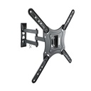 Soporte Giratorio e Inclinable para Monitor / TV LCD, Plasma de 23- 55, con Tres Pivotes, Negro