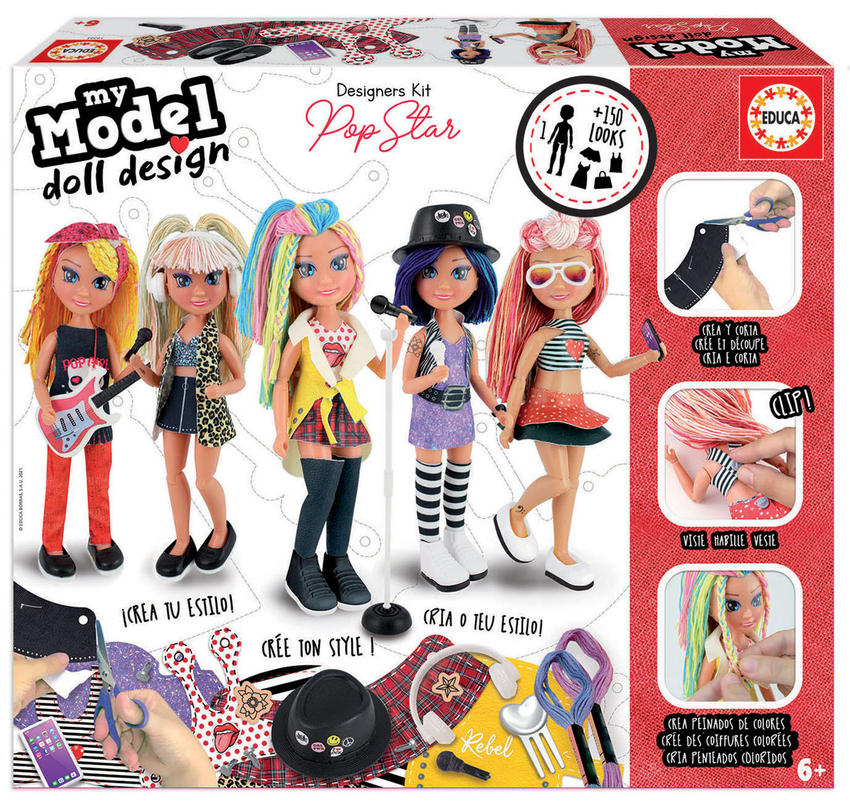 [19203] MY MODEL DOLL DESIGN POP STAR