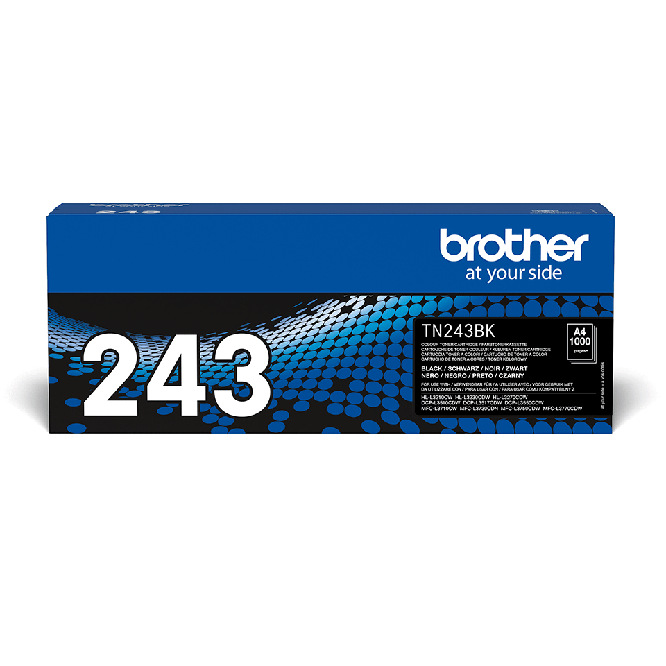 TN-243BK cartucho de tóner 1 pieza(s) Original Negro