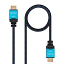 Cable HDMI V2.0 4K@60GHz 18 Gbps A/M-A/M, negro, 7.0 m.