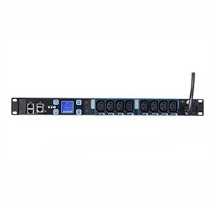 [EMIH02] EMIH02 unidad de distribución de energía (PDU) 8 salidas AC 1U Negro