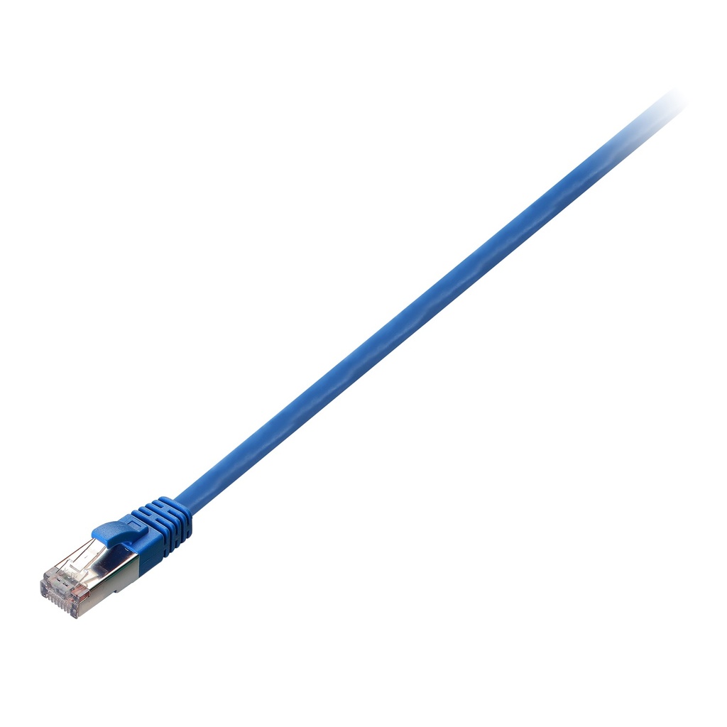 Cable azul Cat6 blindado (STP) con conector RJ45 macho a RJ45 macho 2m 6.6ft