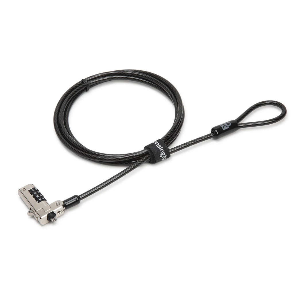 [K68008EU] Candado fino de combinación N17 para portátiles con ranuras tipo "wedge"