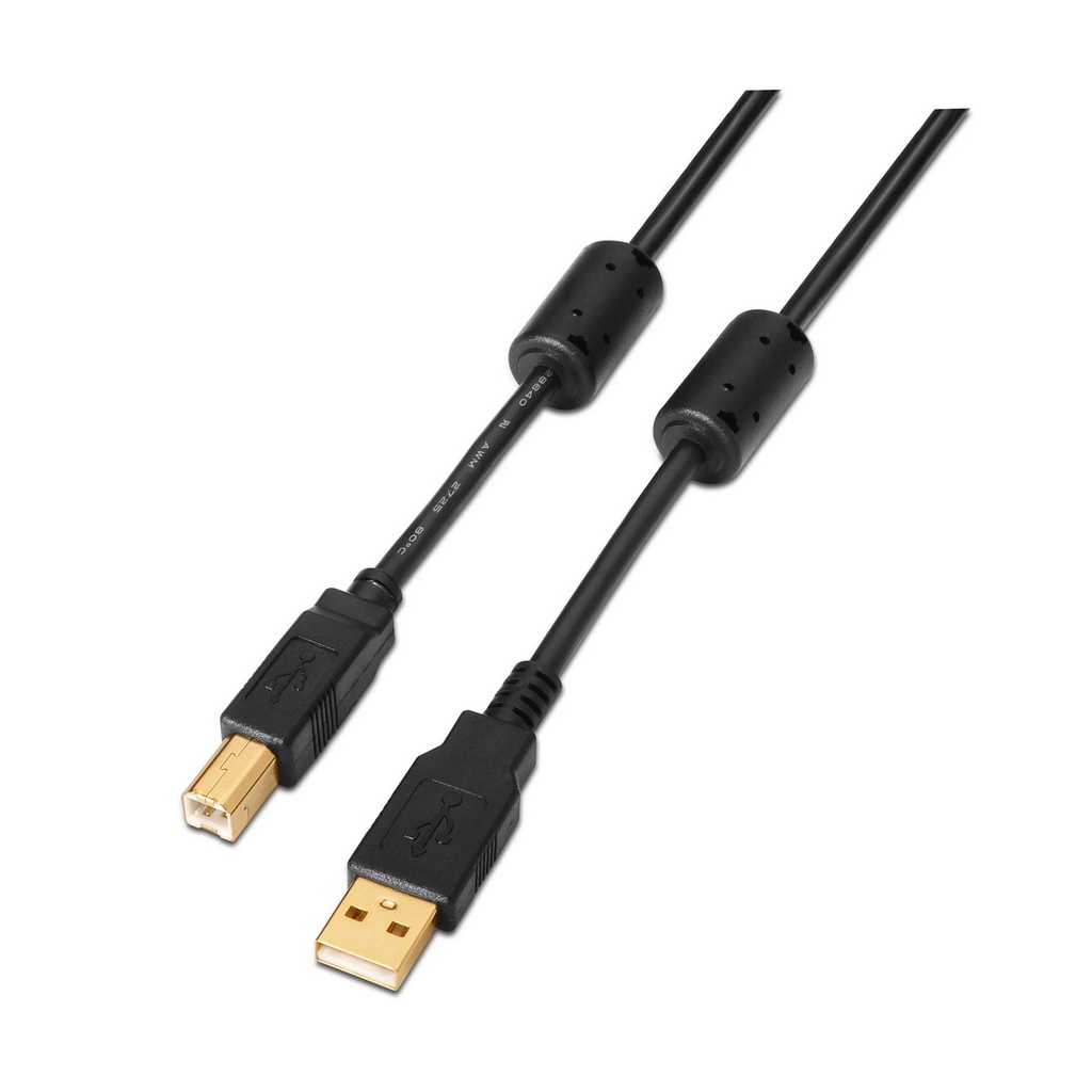 A101-0011 cable USB USB 2.0 5 m USB A USB B Negro