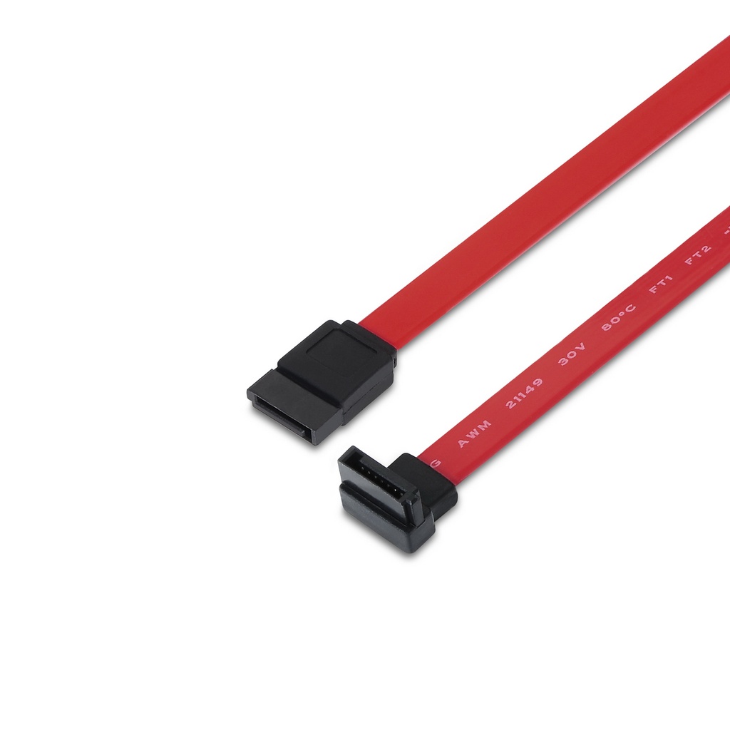 [A130-0155] A130-0155 cable de SATA 0,5 m SATA 7-pin Negro, Rojo