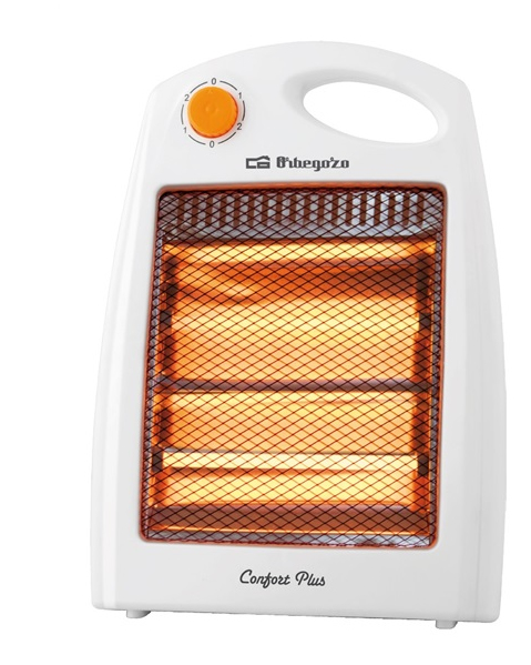 BP 5007 calefactor eléctrico Interior Blanco 800 W Calefactor eléctrico halógeno